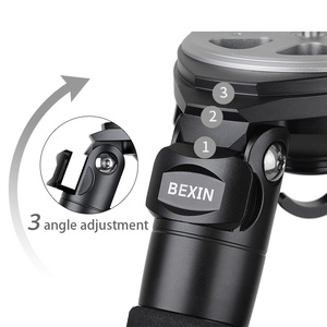 BEXIN grand appareil photo en fibre de carbone robuste nouveau design trépied de télé<span class=keywords><strong>objectif</strong></span> télescopique réglable professionnel - Product Image 2