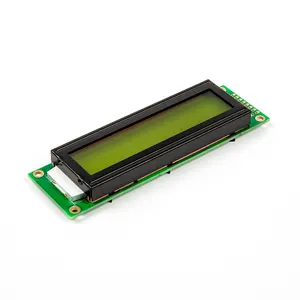 Módulo de pantalla LCD 2002, retroiluminación LED, amarillo, verde, LCD2002, 5V