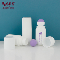 Bouteille à bille en plastique anti-fuite grande capacité pour déodorant et massage soulageant la douleur