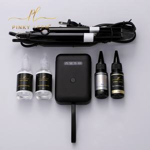 Kit de machine à extensions de cheveux Pinky Leem Led Uv Light, technologie de connexion, machine en métal fer, outils pour extensions de cheveux - Product Image 6