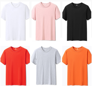 T-shirt col rond 100 % coton coupe classique pour homme, personnalisable avec logo imprimé DTG ou sérigraphie, idéal pour les lots en gros – Vente Flash - Product Image 2