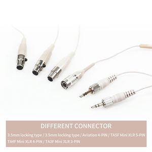 Microphone sans fil professionnel saramonique <span class=keywords><strong>DK6</strong></span>, casque stéréo, à condensateur, pour transmetteur et Streaming en direct, pour enseignant - Product Image 2