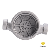 Corps de compteur d'eau en acier inoxydable OEM 304, usiné CNC, haute dureté, excellente résistance à l'usure, marque HS