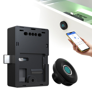 Petite serrure intelligente pour porte en bois, meuble, tiroir, avec contrôle par application Tuya, serrure <span class=keywords><strong>numérique</strong></span> biométrique sans clé, armoire, casier, boîte - Product Image 1