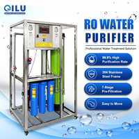 Purificateur d’eau à cadre, débit; système de traitement et de purification de l’eau par inverse (RO), avec garantie de 1 an