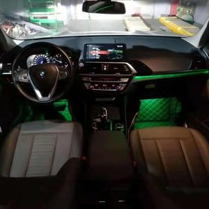 Eclairage intérieur de voiture, lampe d'ambiance <span class=keywords><strong>led</strong></span>, 16/32/64 couleurs, pour BMW new X3 - Product Image 1