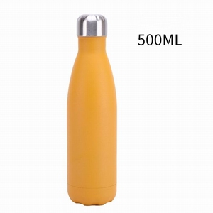 Vente en gros 350ml/500ml/750ml/1000ml Bouteille d'eau de sport en acier inoxydable Double paroi isolée bouilloire tasse d'eau - Product Image 4