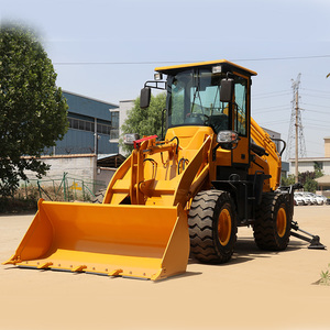 รถแบคโฮและรถตักด้านหน้าขนาดเล็กรถตักล้อ4x4พร้อมรถแบคโฮ - Product Image 6