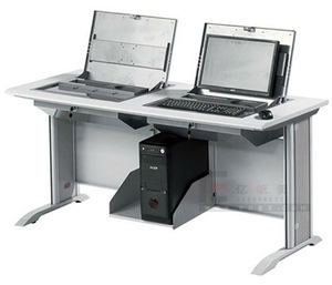 Muebles escolares con marco de Metal <span class=keywords><strong>para</strong></span> ordenador, cómoda mesa de ordenador con giro único <span class=keywords><strong>para</strong></span> <span class=keywords><strong>estudiantes</strong></span>, gran oferta - Product Image 2