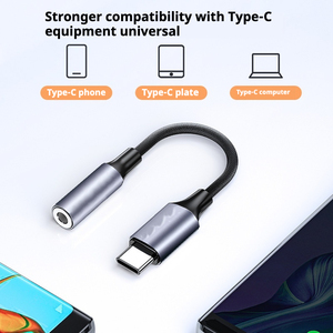 USB tip C için 3.5mm kulaklık adaptörü dönüştürücü Jack AUX kablosu iPhone 15 Pro Samsung Xiaomi kulaklık adaptörü <span class=keywords><strong>3.5</strong></span> ses kablosu - Product Image 3