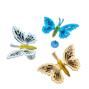 Décorations de jardin papillon lumineuses dynamiques IP65 DC en gros pour mariages, Noël, Halloween, parcs – S'ouvrent et se ferment - Product Image 1