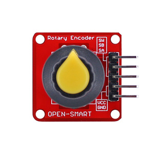 Módulo Codificador Rotatorio OPEN-SMART EC11, Potenciómetro Incremental de 360 Grados, Perilla de Control de Volumen con Botón, Compatible con Arduino G109 - Product Image 1