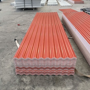 Lámina de techo Upvc de diseño moderno, aislamiento acústico ignífugo, teja corrugada de Pvc Telha <span class=keywords><strong>Colonial</strong></span> para almacén de fábrica - Product Image 4