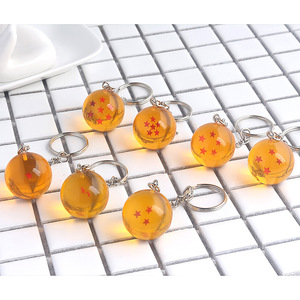 Juego de llaveros 7 Crystal Resin Anime Star Balls Llaveros, <span class=keywords><strong>Cosplay</strong></span> y colección de regalos - Product Image 6