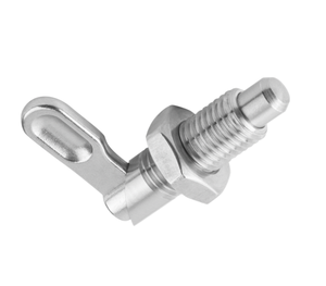 K0044 Stainless Steel Draw Latch with Covered Fastening Holes Form A Bright Industrial Enclosure Compression Latch - Product Image 2