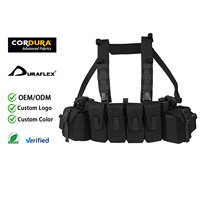 Sac de poitrine modulaire multifonctionnel, pochette utilitaire avec poche pour carte, radio, outils, GPS, pour entraînement et compétition en plein air