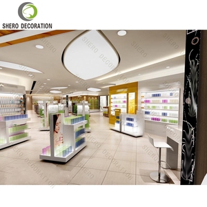 Skincare Store Interior Design Customizable Cosmetic Shop Display <b>Showcase</b> Beauty Shop Skincare Cabinet Makeup Stand Shelves - Product Image 4