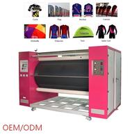 Mesin Transfer Panas Digital Sublimasi Rotary Murah 100/190cm untuk Pakaian Tekstil Kain Bendera Katun Pakaian Olahraga