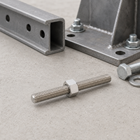 Stainless Steel Full Threaded Rod Stud Bolt | DIN975/DIN976 | Grade 8.8/10.9 | Zinc/Passivated Finish | All Sizes Customizable |