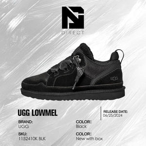 Chaussures pour enfants Lowmel Kids 'noires' Ugg, mode décontractée, course à pied, école, marche, baskets de créateur pour enfants - Product Image 6