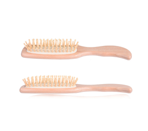 <span class=keywords><strong>Brosse</strong></span> à <span class=keywords><strong>cheveux</strong></span> <span class=keywords><strong>de</strong></span> qualité supérieure, <span class=keywords><strong>brosse</strong></span> à <span class=keywords><strong>cheveux</strong></span> démêlante en bambou <span class=keywords><strong>de</strong></span> taille voyage avec <span class=keywords><strong>poils</strong></span> ronds, peigne en bois pour massage du cuir chevelu - Product Image 5