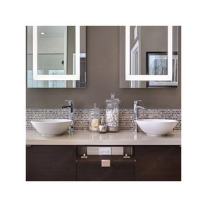 Hàn Quốc acrylic rắn bề mặt vật liệu phòng tắm Vanity đầu hình chữ nhật truy cập hàng đầu - Product Image 1
