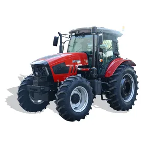 Tracteur de roue de ferme de 150hp 4x4 double vitesse PTO avec le circuit hydraulique