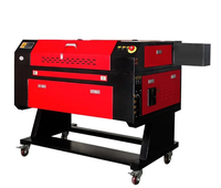 700*500mm 80w Zone de travail Co2 Laser Machine de gravure et Machines de découpe 3D Tour à bois Routeur à bois