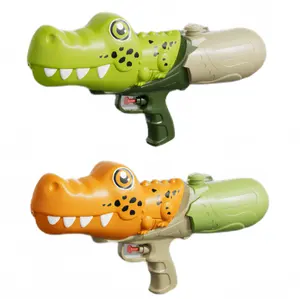新款大容量水枪玩具鳄鱼模型儿童夏季玩具