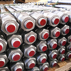 1-3/4 ''ASTM F1554 grau 105 parafusos de âncora rosqueados <span class=keywords><strong>Rod</strong></span>, porca arruela placas incluídas - Product Image 2