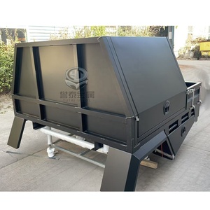 Plataforma y Toldo de Aluminio para Camioneta Extra Cab con Guardabarros y Caja de Herramientas, Diseño <span class=keywords><strong>Popular</strong></span> - Product Image 3