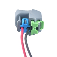 Conector EV6 del inyector de combustible automático de 2 pines para LS2 LS3 LS7 LS9 GM Chevrolet Ford EV14 15419715 15423278 15423276