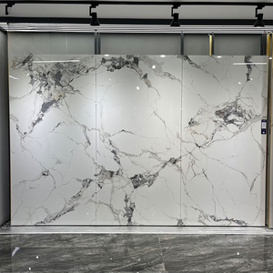 Mur d'arrière-plan TV en dalles de <span class=keywords><strong>roche</strong></span> brillantes, pour salon et zone TV, et carreaux Victoria White Summer Fairy - Product Image 3