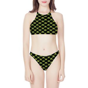 ชุดว่ายน้ำลายสตรอว์เบอร์รีแบบกำหนดเอง ชุดบิกินี่และชุดชายหาดสำหรับผู้หญิงแบบสองชิ้น และกางเกงขาสั้นสำหรับผู้ชาย ชุดว่ายน้ำคู่รักแบบเข้าชุดกัน - Product Image 4