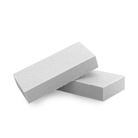 Ventes chaudes Grit 80/80 Rose Bloc polissoir à ongles double face fin pour salon de manucure