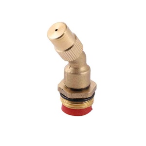 Home Garden Irrigation Brass Atomizing Sprinklers Brass Fogging Irrigation <b>Sprayer</b> Hose Connector Misting Nozzle - Product Image 1