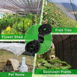 Vải bóng râm nhựa clip khóa Grip cho Sun Shade <span class=keywords><strong>Net</strong></span> làm vườn Shade vải chống Bird lưới Windproof mái hiên kẹp - Product Image 6