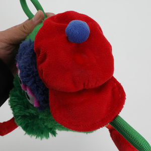 Portachiavi Elfo Mostro Piccolo e Pecolare con Pompon, Gambe Lunghe e Occhi Grandi, Peluche Giocattolo, Ciondolo per Borsa e Cellulare - Product Image 5