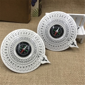 Vente flash : <span class=keywords><strong>Boussole</strong></span> de prière musulmane de poche avec indication de la direction de la <span class=keywords><strong>Kaaba</strong></span> et manuel d'instructions en langue arabe - Product Image 1