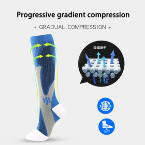 Nhà Máy Bán Buôn Nén Vớ Cho Nam Giới Và Phụ Nữ Thoáng Khí Thể Thao Vớ Ống Dài Bóng Đá Bóng Đá Grip Vớ Bóng Đá - Product Image 3