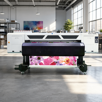 Impresora de látex de formato ancho Latex5800H de 1.8 m con Epson i3200 para impresión de letreros retroiluminados y pancartas de vinilo