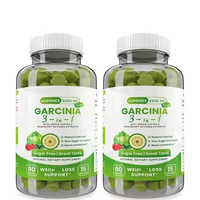Gomitas Herbales Antioxidantes para Adelgazar para Adultos, Marca Privada OEM, Garcinia Cambogia, Granos de Café Verde, Cetonas de Frambuesa, Control de Peso