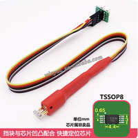 TSSOP8 0.65mm Pitch BIOS EEPROM Flash Memory IC Chip Burn-in Programming Pogo Pin Probe