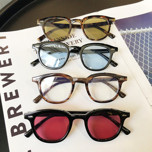 Lmamba Hot Selling Trendy Street Shoot <b>Sunglasses</b> 2022 Retro Rivet Small Round <b>Sunglasses</b> Unisex - Product Image 2