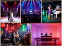 Tube LED Pixel RGBW rechargeable TL-130Ultra IP65 120cm/4ft, DMX512 sans fil, activé par le son, éclairage de scène pour mariage et fête