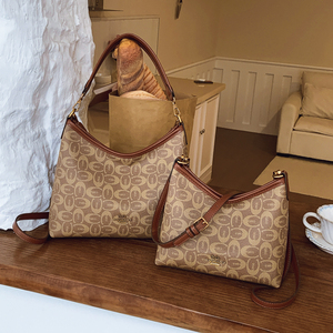 Sac fourre-tout tendance pour femme à motif géométrique. Sac à main de luxe en PU de haute qualité. - Product Image 5