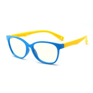 FLY 2020 nuevo modelo de filtro de luz azul que bloquea gafas de montura óptica de silicona para niños - Product Image 3