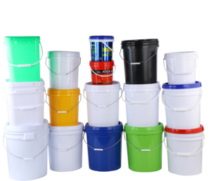 Good quality plastic barrel Factory Directly Supply High Quality Plastic Bucket Food Container 5l Drum Pail