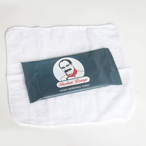 Toalla de Algodón Refrescante Fría y Caliente Individualmente Empaquetada KB, 25x25cm, Aroma a Limón y Aloe, Toalla Húmeda para Manos, Uso en Restaurantes - Product Image 2