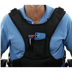 Caring Elderly Medical Restraint Chest Harness Straps Support Vest Safety Wheelchair Seat Belt - Product Image 2
